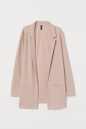 Long Jacket - Dusky pink - Ladies | H&M US