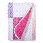 Plush Embossed Baby Blanket Hearts - Cloud Island™ Pink : Target