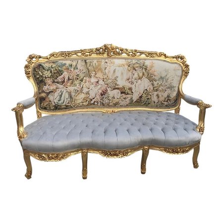 italian baroque style sofa