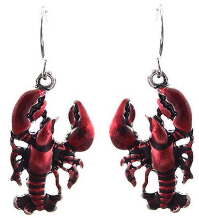 lobster earrings