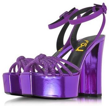 Purple Prom Shoes