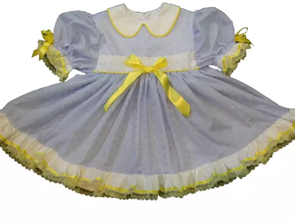 DRESS ONLY Melanie Martinez Pacify Her Blue Eyelet Cry Baby My Binkies and Bows Adult Baby Sissy Abdl Littles - Etsy