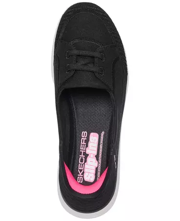 Skechers Women's Slip-Ins- On-the-GO Flex - Top Notch Slip-On Walking Sneakers from Finish Line - Macy's