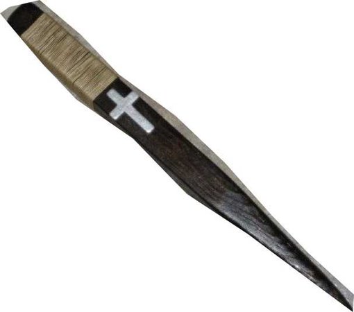 Traditional wooden stake