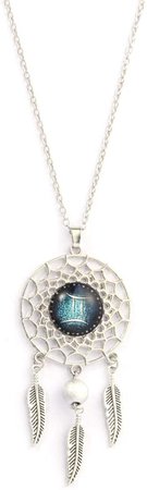 Amazon.com: ARTIBETTER Dreamcatcher Necklace Retro Bohemia Zodiac Sign Pendant Dangling Tassel Charm Chain Constellation Jewelry for Women Girls Gift (Gemini): Home & Kitchen