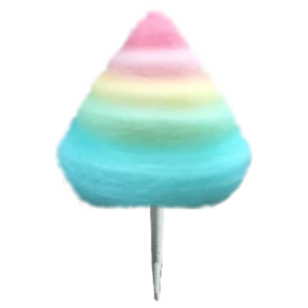rainbow cotton candy