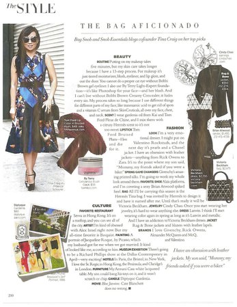 Hanging with Harper’s Bazaar: The Bag Aficionado - Snob Essentials