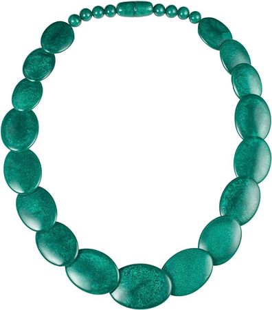 Amazon.com: ZAVANA 24 inch Long Green Statement Necklace for Women, Handmade Boho Chic Chunky Necklace for Women and Teen Girls, Long Emerald Green Necklaces for Women, Colorful Costume Jewelry for Women : Clothing, Shoes & Jewelry