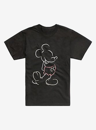 Disney Mickey Mouse Outline T-Shirt