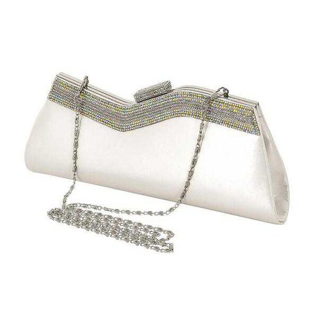 Clutch Bags | Shop Women's White Leather Clutch Bag at Fashiontage | C01150102