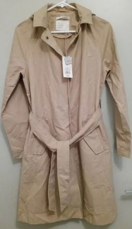 beige New Day raincoat trench