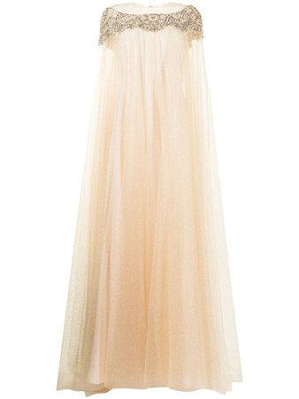 Jenny Packham crystal-embellished gown - FARFETCH