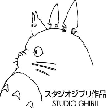 studio ghibli logo totoro