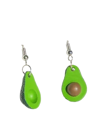 rebbie_irl’s avocado earrings