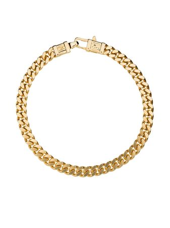 Shop Tom Wood large curb-chain bracelet with Express Delivery - FARFETCH