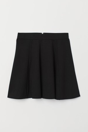 Skater skirt - Black - | H&M GB