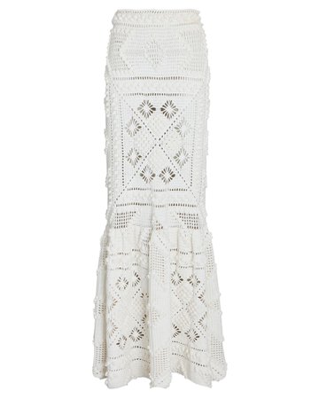 Candescent Crochet Maxi Skirt