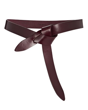 Isabel Marant Lecce Knotted Leather Belt | INTERMIX®