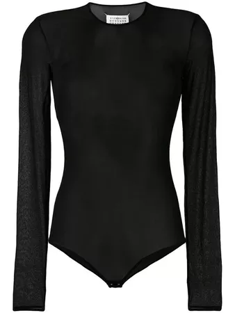 Maison Margiela mesh bodysuit $495 - Buy AW18 Online - Fast Global Delivery, Price