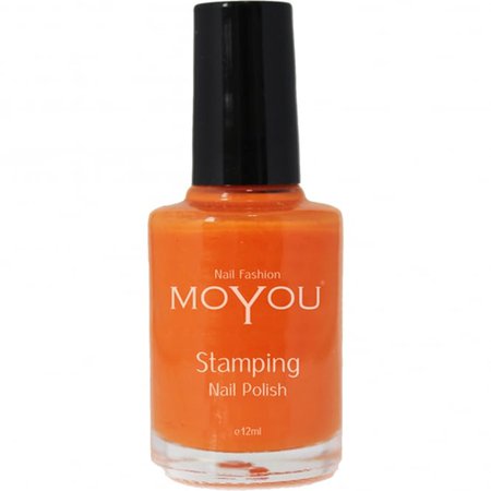Moyou Stamping Nail Art - Special Nail Polish - California Orange 12ml