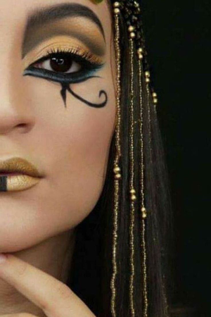 Egyptian cleopatra makeup