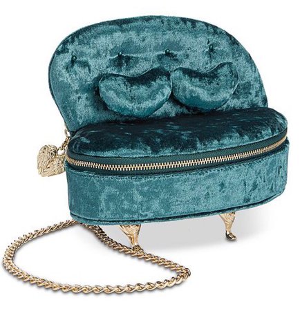 teal couch bag