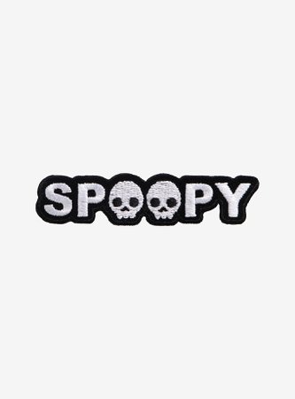 Spoopy Skulls Patch