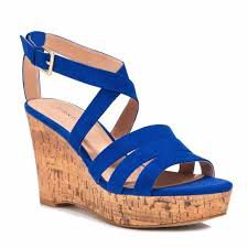 blue wedge sandal - Google Search