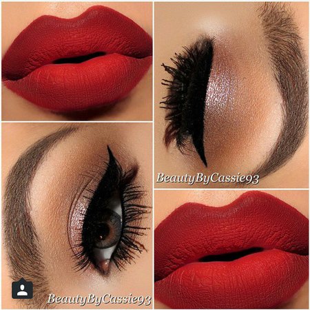 eye shadow and lipstick - Google Search
