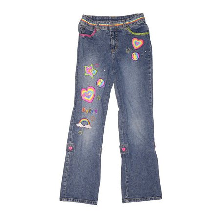 Lisa Frank - Pre-Owned Lisa Frank Girl's Size 8 Jeans - Walmart.com - Walmart.com