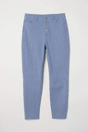 H&M+ Skinny Ankle Jeans - Blue