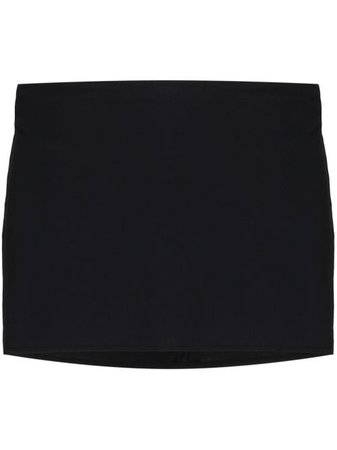 Shop Danielle Guizio Micro Mini fitted skirt with Express Delivery - FARFETCH