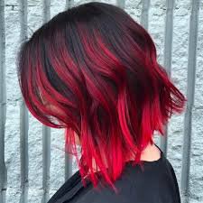 cropped red dyed hair - Google Search