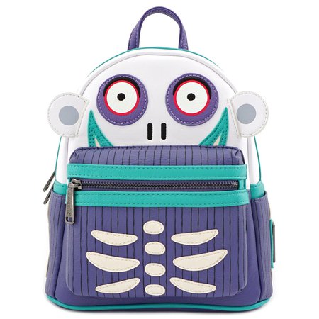LOUNGEFLY X THE NIGHTMARE BEFORE CHRISTMAS BARREL COSPLAY MINI PU BACKPACK - VIEW ALL - BAGS
