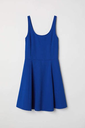 Jersey Dress - Blue
