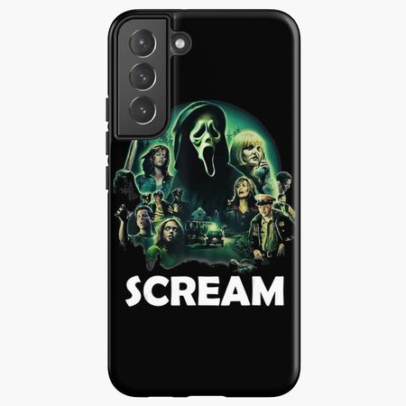 "Scream Ghostface Creepy Halloween 80s Horror" Samsung Galaxy Phone Case for Sale by PhongHo | Redbubble