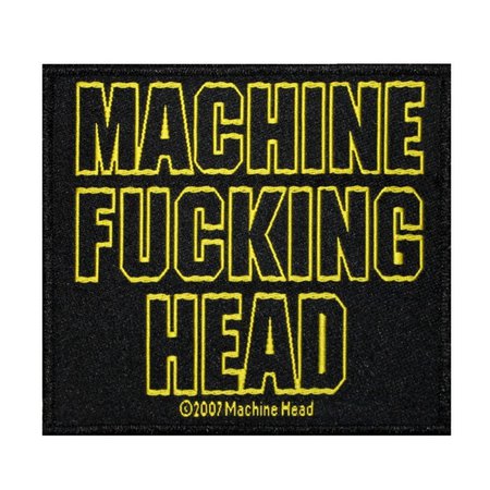 Fcking Machine Head Patch Live Album Heavy Metal Band Woven | Etsy