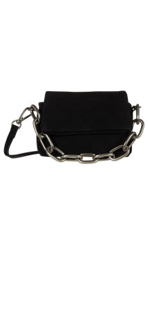 black chain  purse