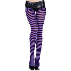 black and purple striped leggings - Google Search