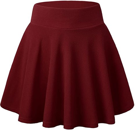 Amazon.com: DJT FASHION Women's Casual Mini Flared Pleated Skater Skirt with Shorts Small Black Plaid : Clothing, Shoes & Jewelry