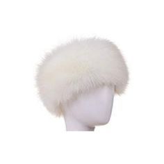 hat white fur