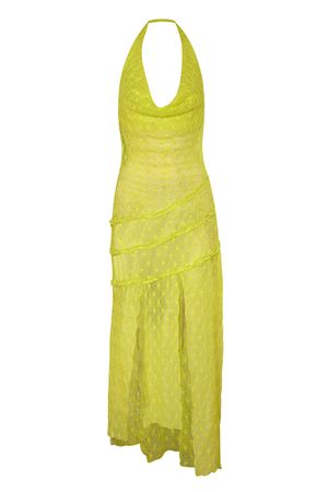 Yellow Crochet Mini Dress – Annie's Ibiza