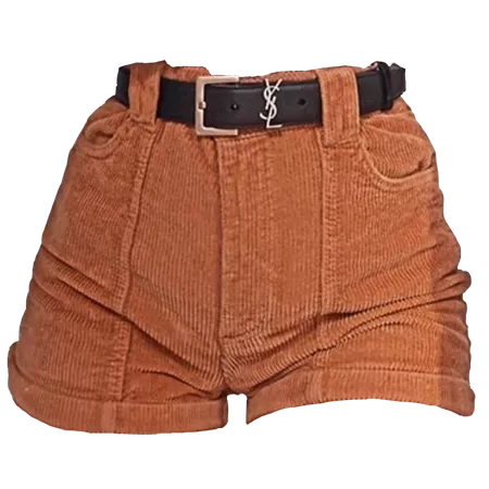 corduroy pants shorts orange belts freetoedit...