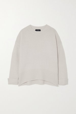 Gray Knightsbridge cashmere sweater | Arch4 | NET-A-PORTER