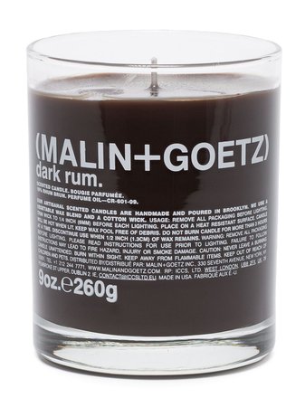 MALIN+GOETZ Dark Rum Candle (260g) - Farfetch