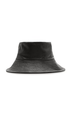 Ebi Leather Bucket Hat By Clyde | Moda Operandi