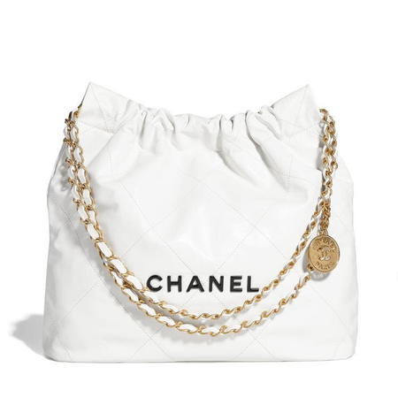 Chanel white bag