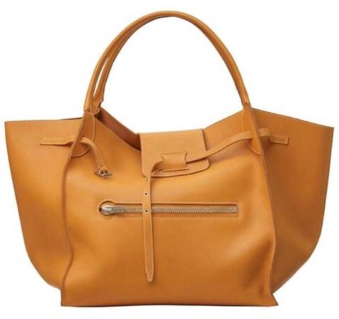 Céline camel leather bag