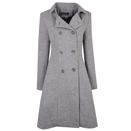 Scotland Shop grey tweed coat