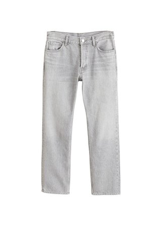 MANGO Sayana organic cotton straight jeans